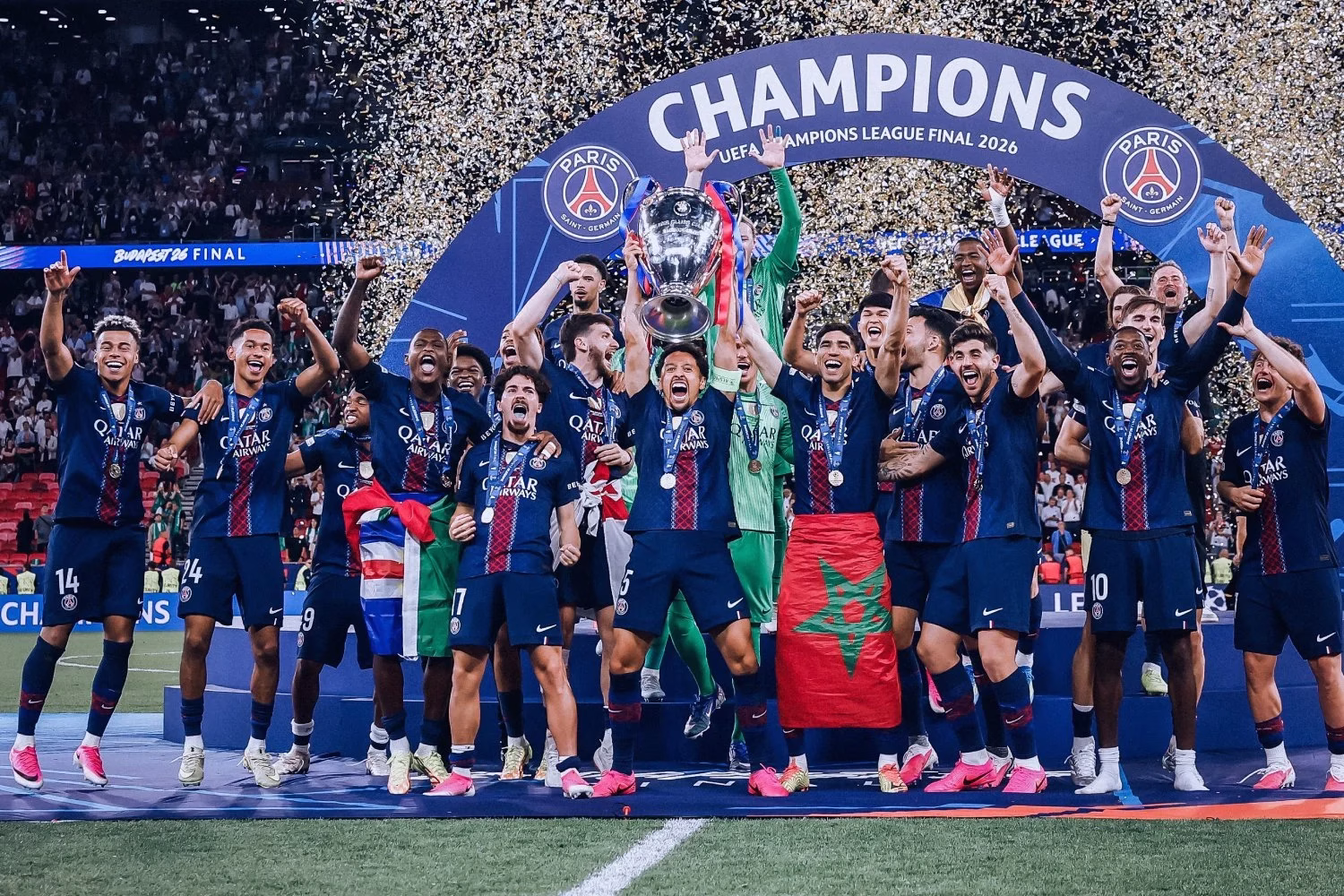 Bicampeão da Champions, PSG garante vaga no Super Mundial de Clubes de 2029
