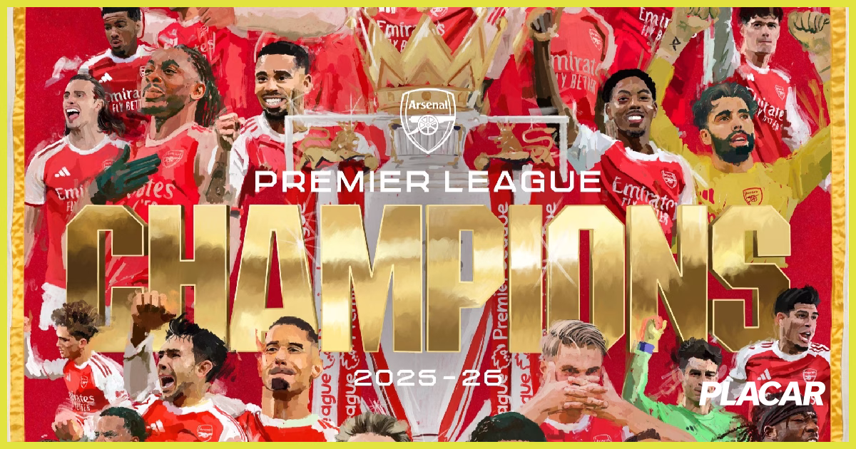 City empata, e Arsenal é campeão inglês após 22 anos
