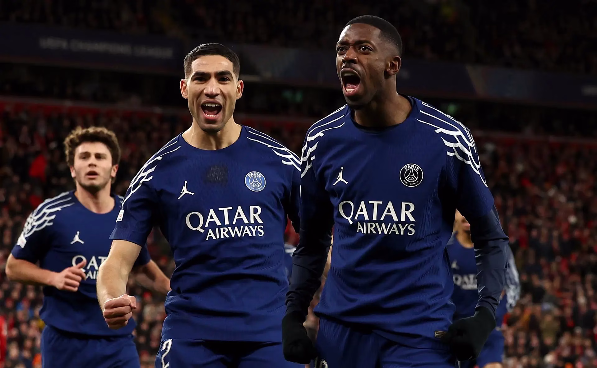 Dembélé e Hakimi voltam a treinar e reforçam PSG na Champions