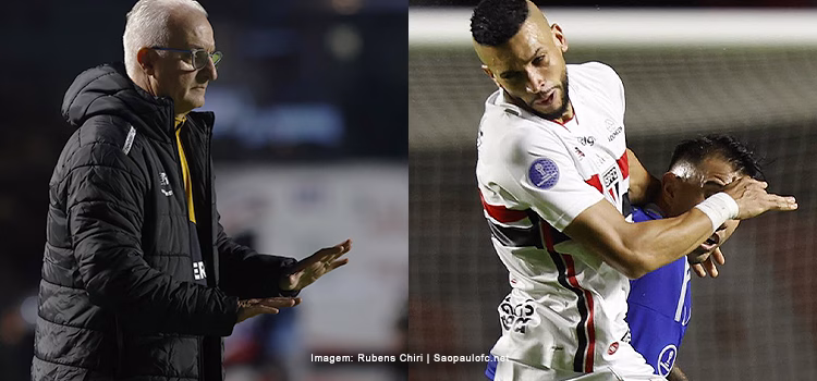 Dorival defende Dória e desconversa sobre saída de Sabino do time titular