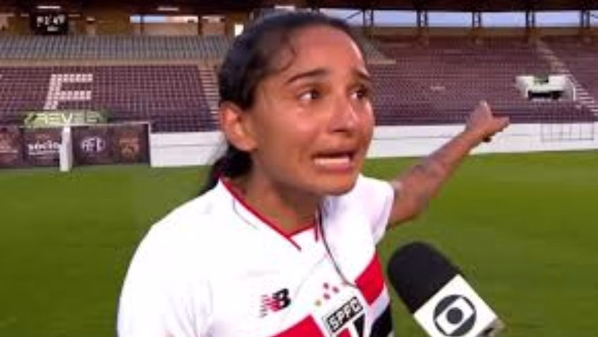 Jogadora do sub-20 do São Paulo acusa maqueiro de misoginia: ‘Me chamou de biscate’