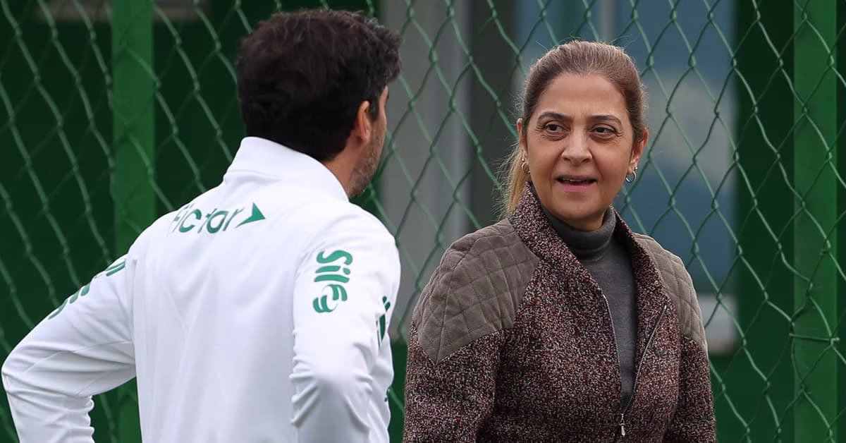 Leila diz que opinião da torcida não interfere na avaliação do trabalho de Abel Ferreira