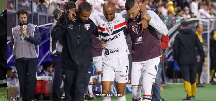 Muita força, Lucas: bastidores de mais uma séria lesão do meia-atacante!