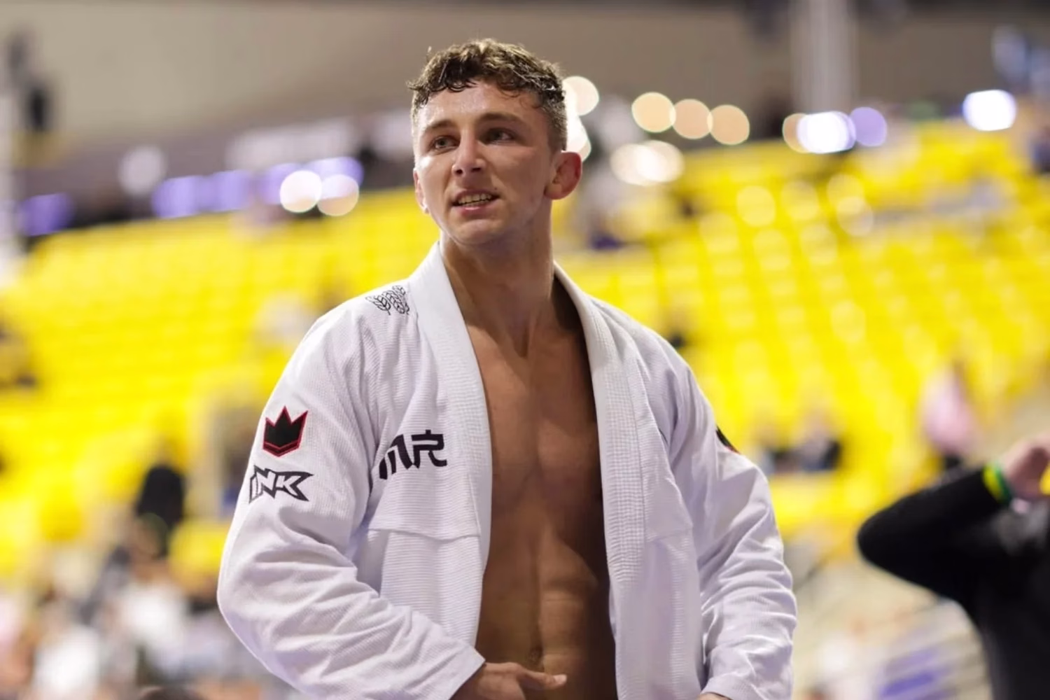 O jogo começa para Rafael Gamba, campeão mundial e faixa-preta