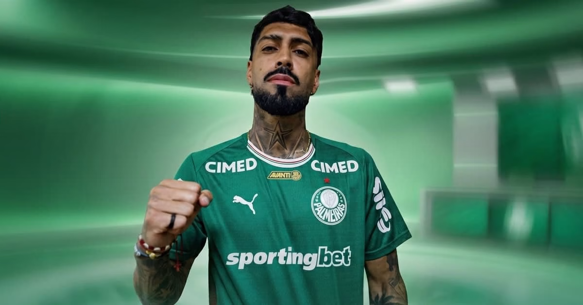 Palmeiras anuncia contratação de Alexander Barboza até dezembro de 2028