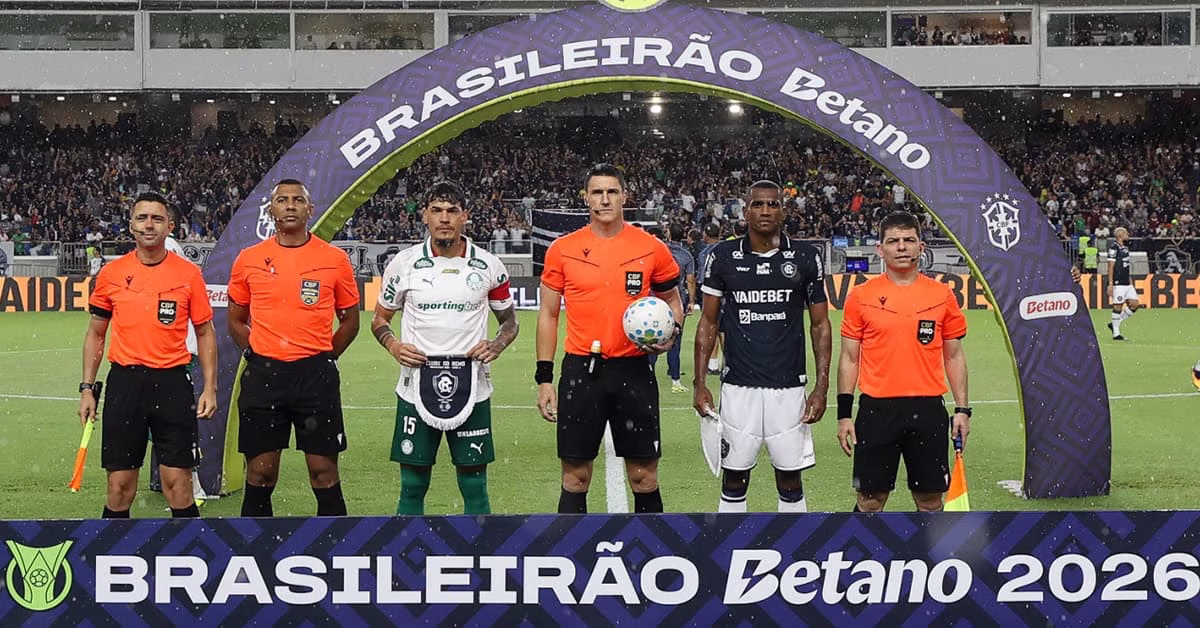 Palmeiras foi prejudicado 8 vezes em 15 rodadas do Brasileirão