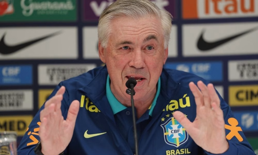 Ancelotti diz que Neymar vai ‘jogar se merecer’: ‘Preciso ver se tem condição física e mental’