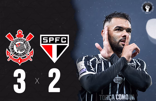 VÍDEO: Melhores momentos: Corinthians 3×2 São Paulo | 15ª rodada | Brasileirão 2026