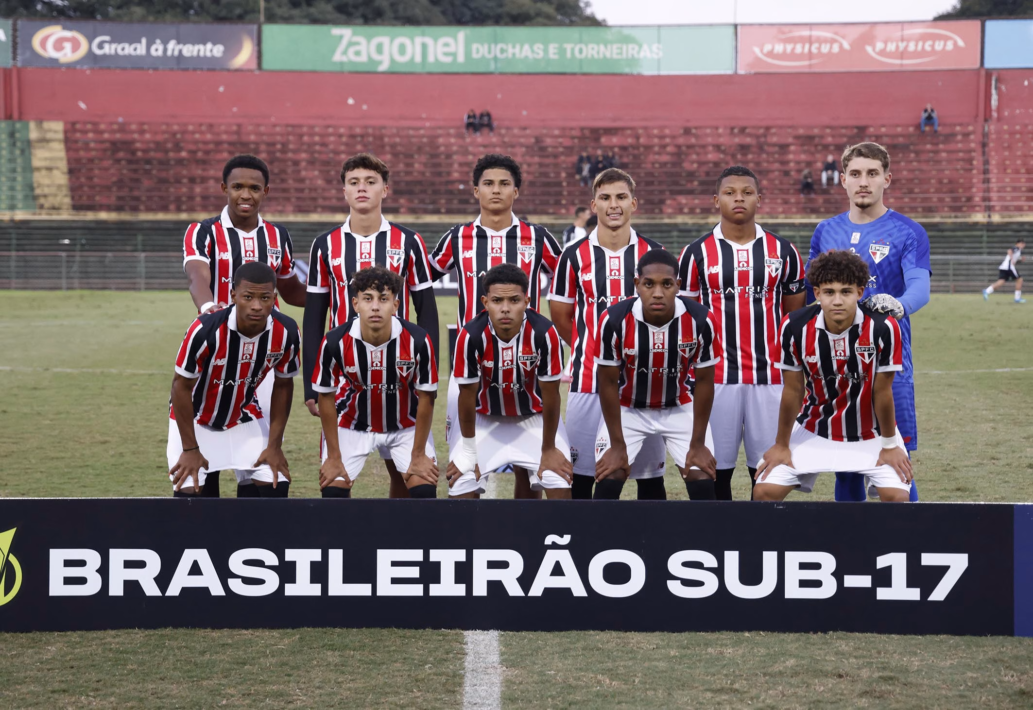 Fora de casa, Sub-17 empata com o Corinthians pelo Brasileiro