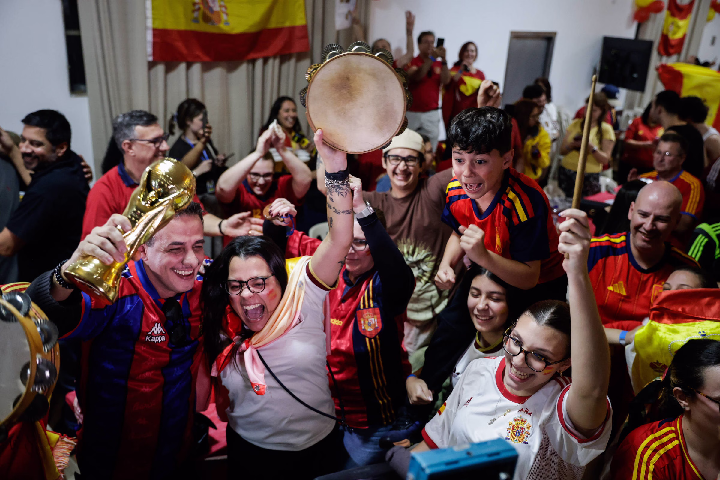 Torcida da Espanha vive tensão na final da Copa em SP – 19/07/2026 – Esporte