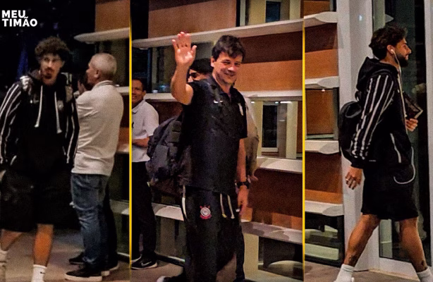 VÍDEO: Veja como foi o desembarque do Corinthians em Salvador para enfrentar o Bahia pelo Brasileirão 2026