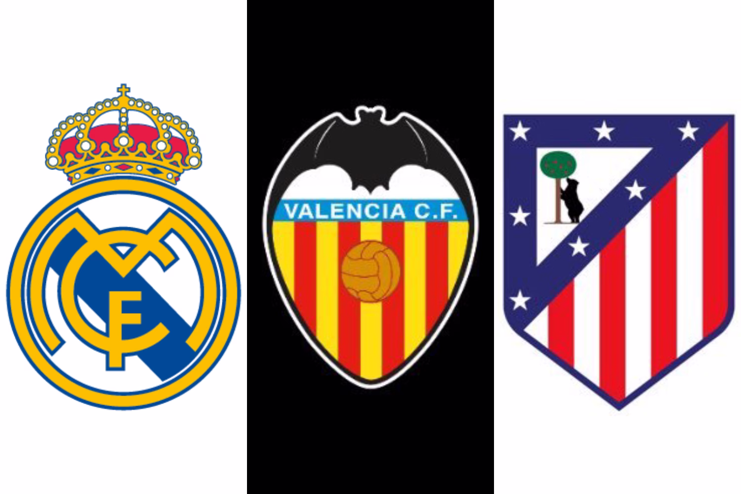 Coroas, morcegos e urso: conheça as histórias por trás de escudos de La Liga