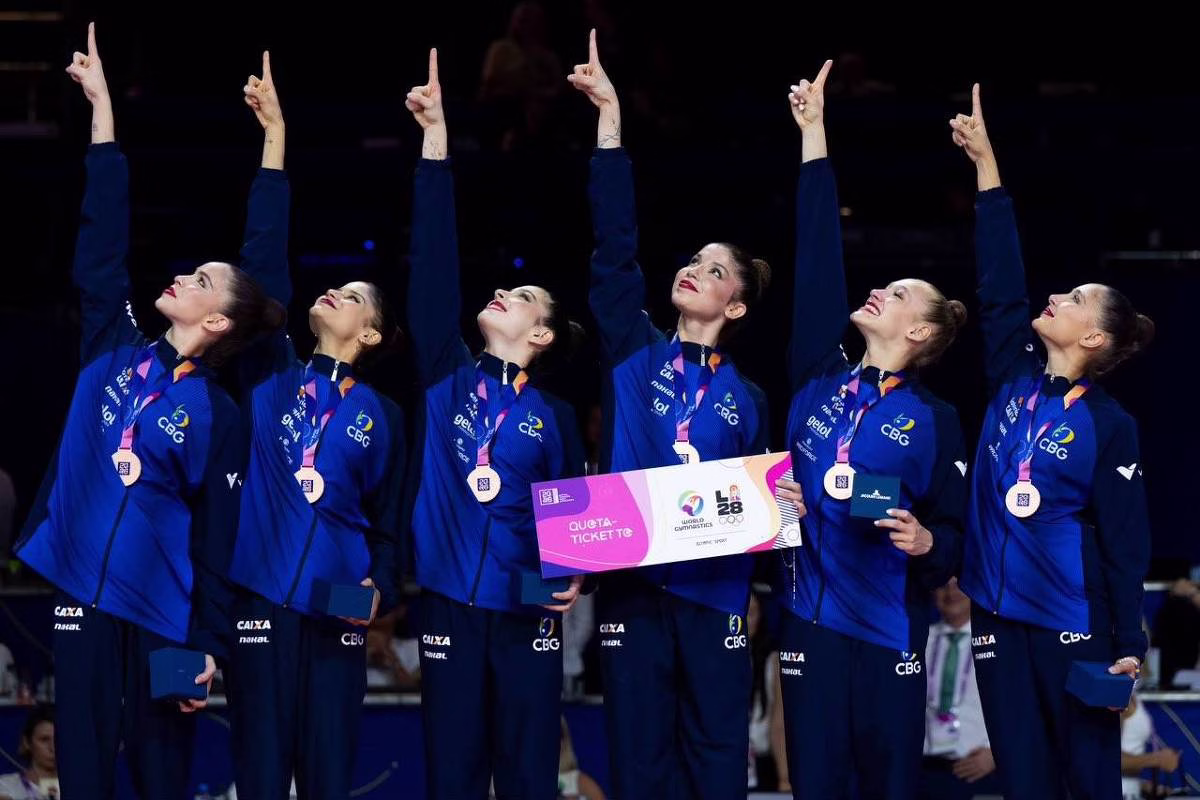 Ginástica rítmica: Brasil garante vaga nas Olimpíadas – 15/08/2026 – Esporte