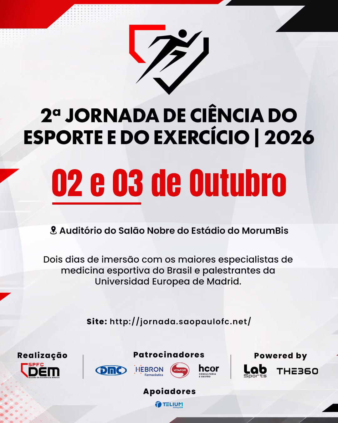 MorumBIS recebe a 2ª Jornada de Ciência do Esporte e do Exercício
